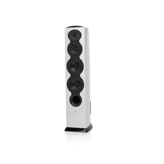 F206 - White - 3-Way Floorstanding Tower Loudspeaker - Hero image number null